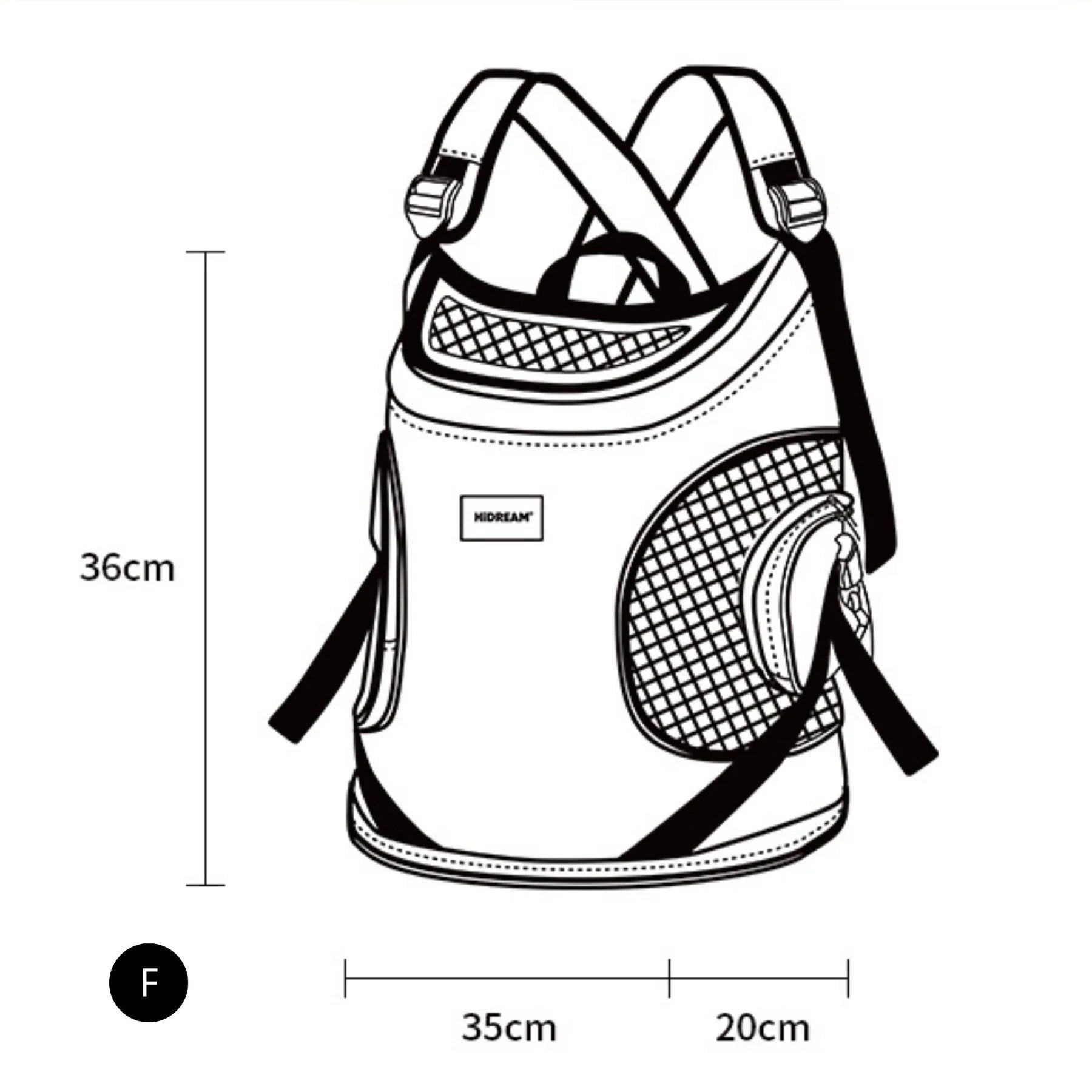 HiDream | Front Facing Pet Backpack Carrier - DONUTNESTHiDream | Front Facing Pet Backpack Carrier